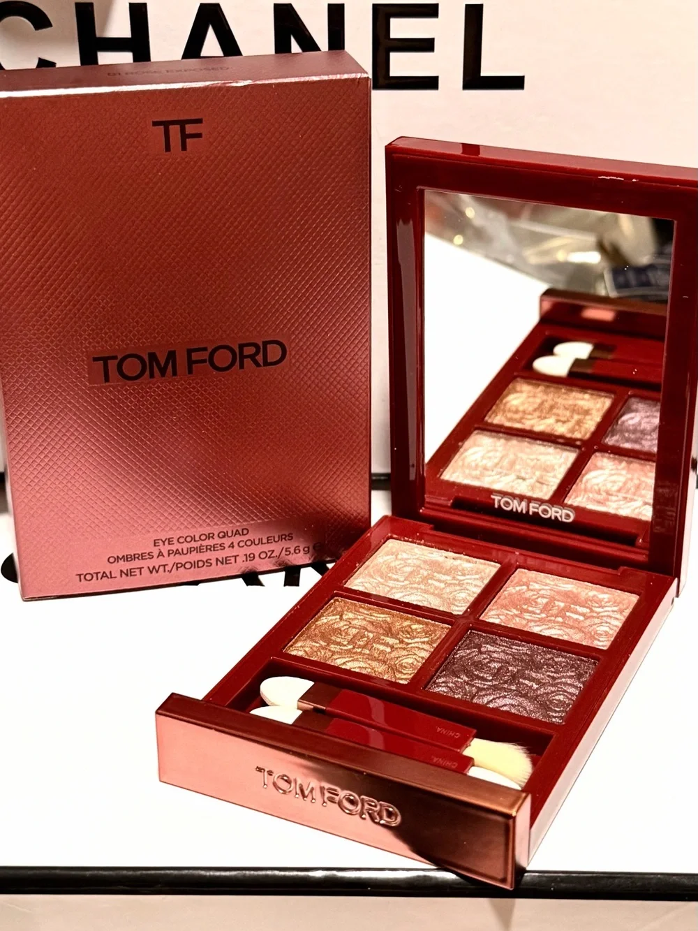 Tom Ford Eyeshadow Quad in Rose Gold & Warm Bronze Shimmer